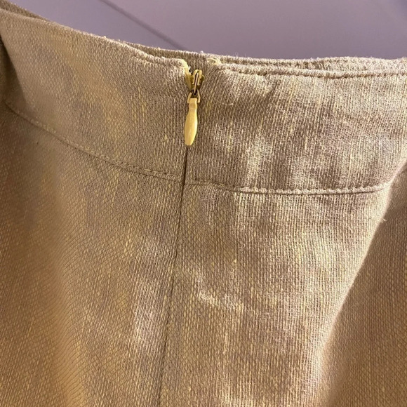 MERONA linen  blend Skirt - Picture 3 of 4